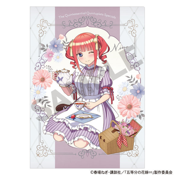 『五等分の花嫁』シングルクリアファイル 中野二乃 ピクニック