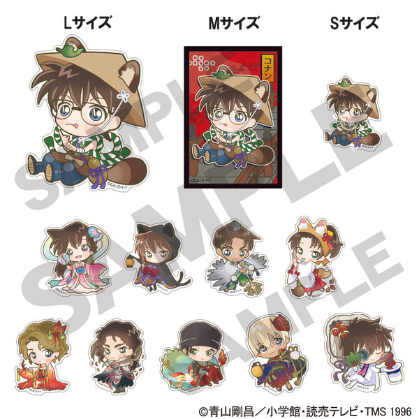 ラス1☆即決☆非売品 小コレ【名探偵コナン】変身ステッカー