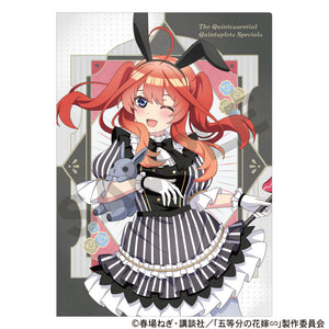 『五等分の花嫁』シングルクリアファイル 中野五月 モノクロバニードレス