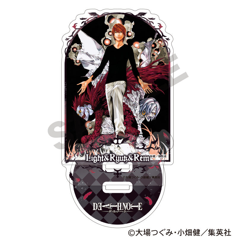 DEATH NOTE』ジオラマアクリルスタンド 夜神月 リューク レム DEATH NOTE』ジオラマアクリルスタンド 夜神月 リューク レム