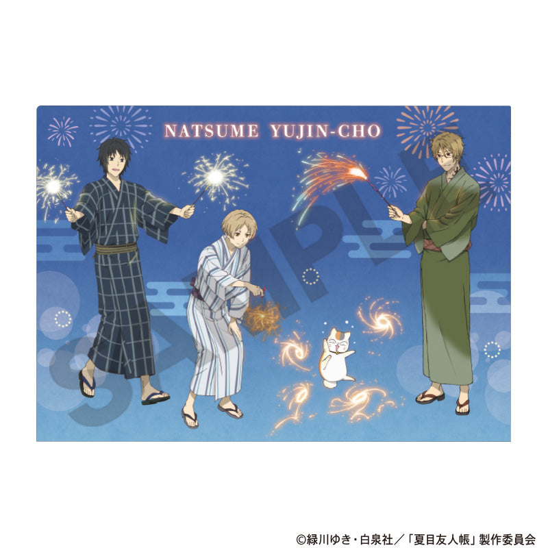 『夏目友人帳』シングルクリアファイル 花火 横