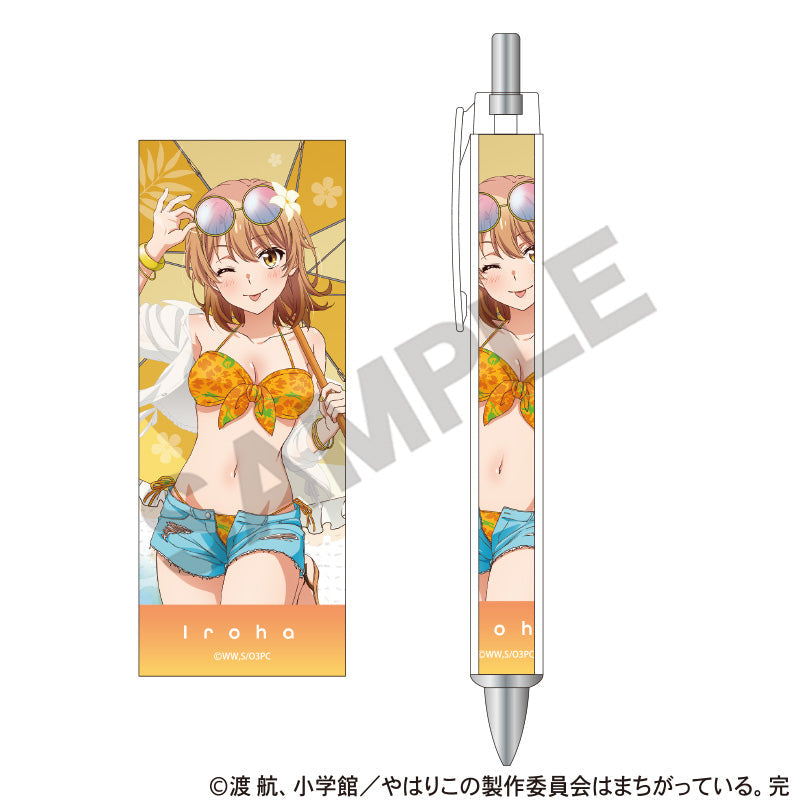 『やはり俺の青春ラブコメはまちがっている。完』太軸ボールペン 一色いろは 水着パラソル