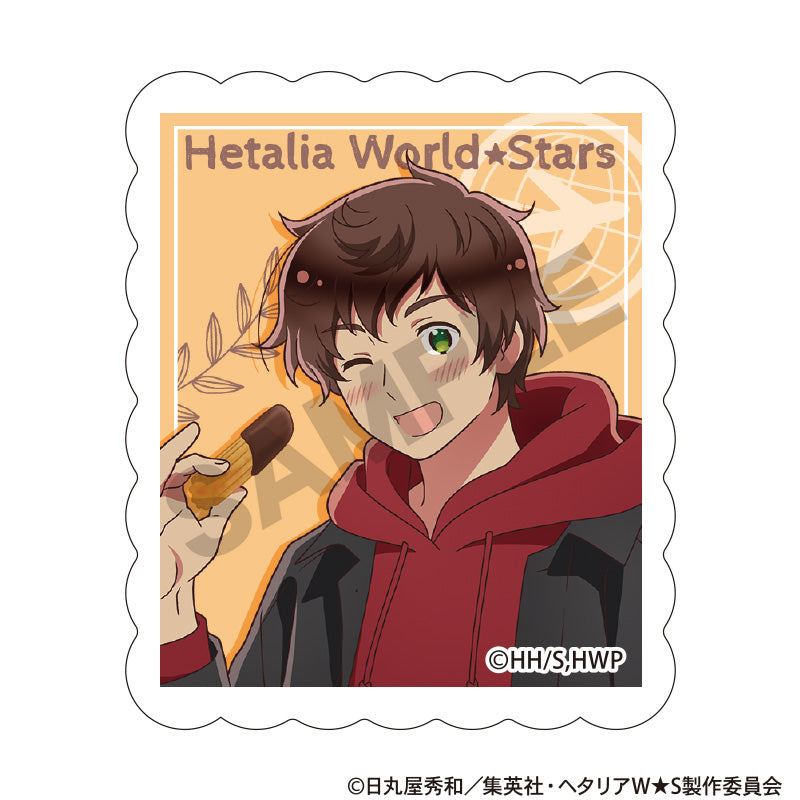 『ヘタリア World★Stars』アクリルマグネット スペイン 食べ歩きグルメ