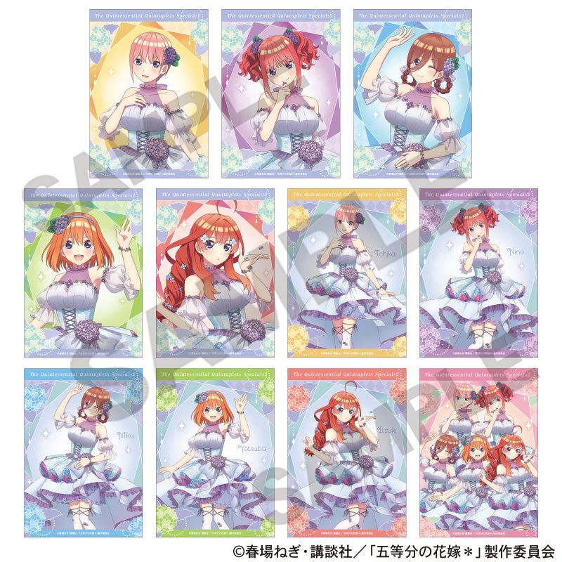 『五等分の花嫁*』トレーディングブロマイド 紫陽花ドレス【BOX】