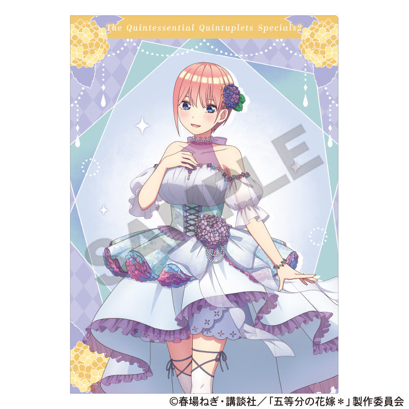 『五等分の花嫁*』シングルクリアファイル 中野一花 紫陽花ドレス