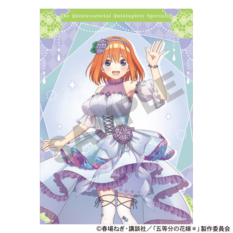 『五等分の花嫁*』シングルクリアファイル 中野四葉 紫陽花ドレス