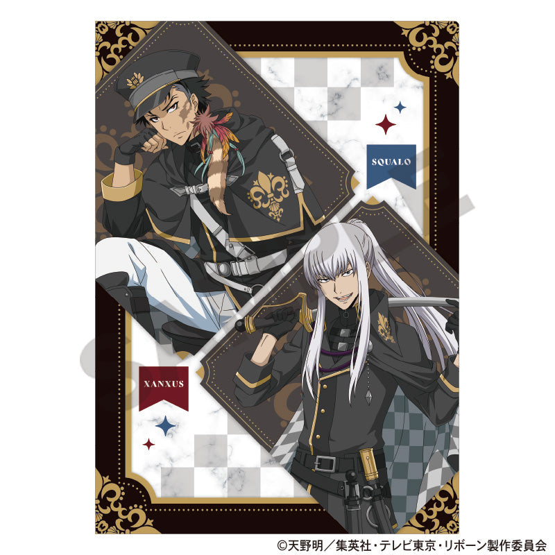 家庭教師ヒットマンREBORN! アニメイト特典 ステッカー 6種コンプ セット 家庭教師ヒットマンREBORN!』アクリルカード09/ゴシックver