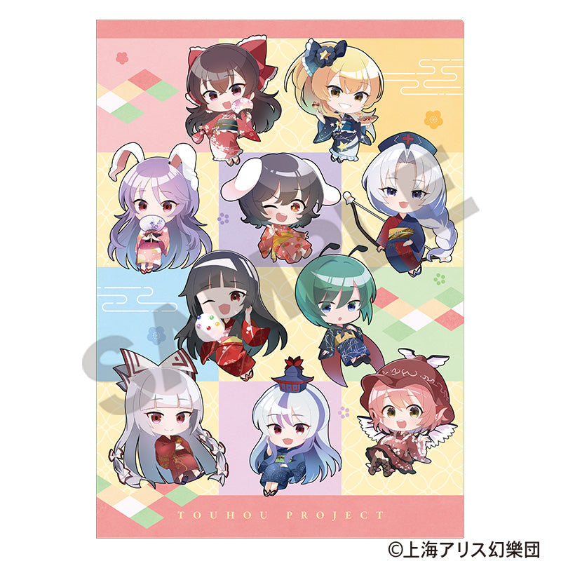 東方project Ｍー１グランプリ　集合　続き絵　クリアファイル　I2 東方project Mー1グランプリ 集合 続き絵 クリアファイル I2