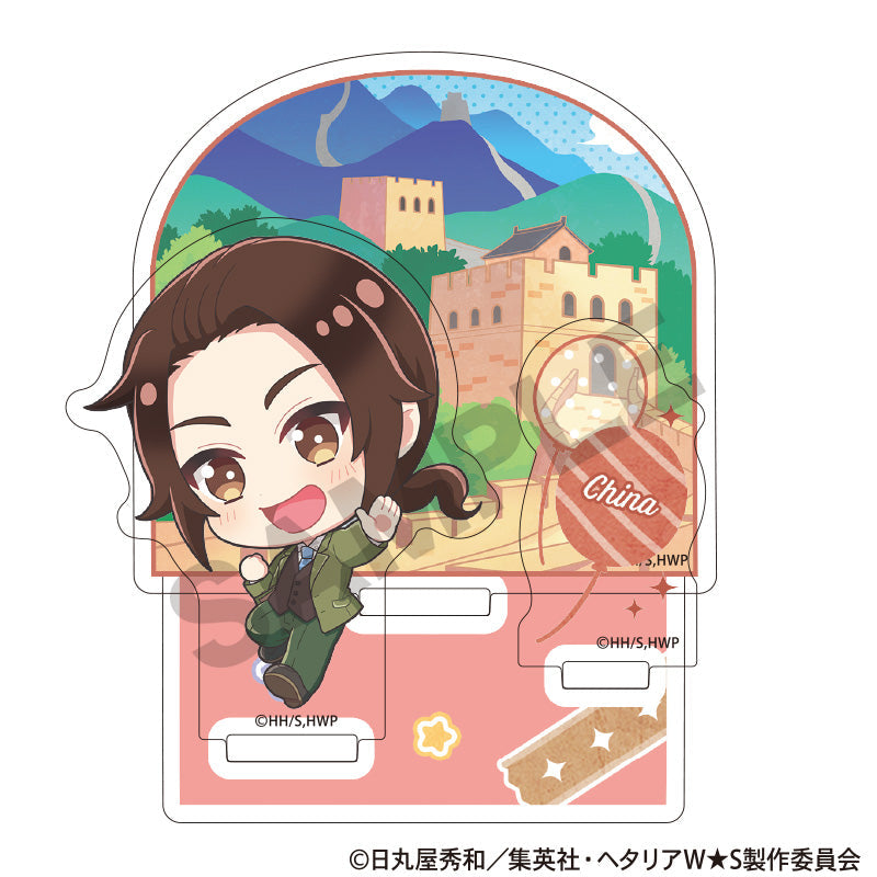 中国　ヘタリア　オールスター　アクリルスタンド ヘタリア World☆Stars アクリルスタンド 中国（描き下ろし