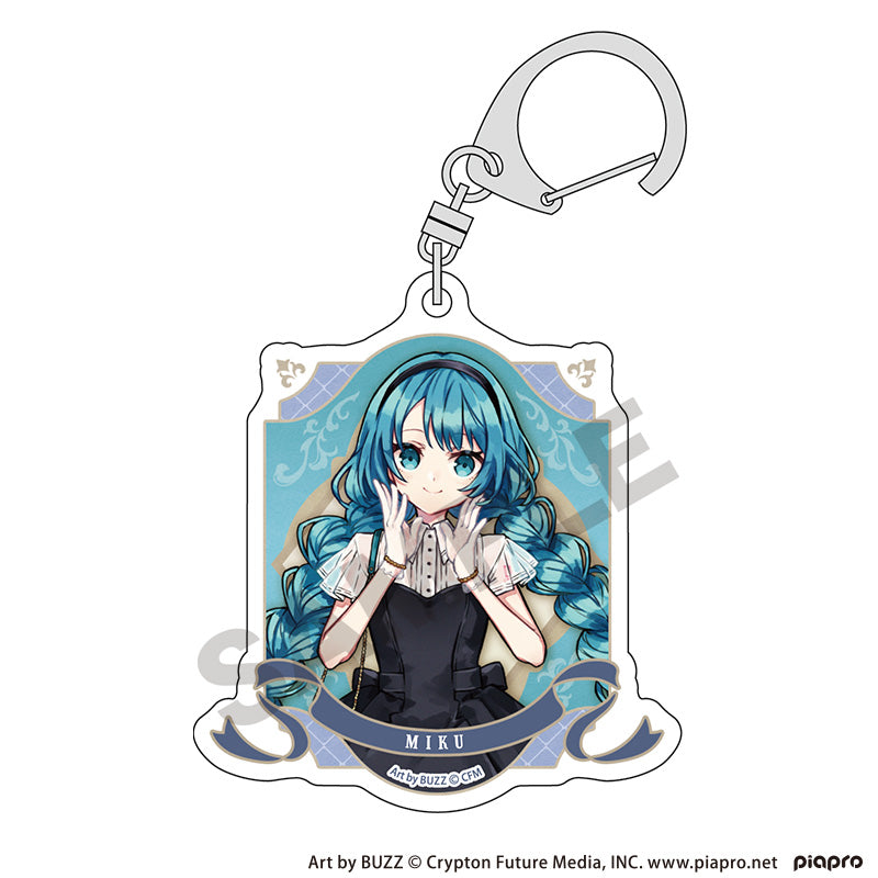 『初音ミク』アクリルキーホルダー 初音ミク レトロ☆神戸2025