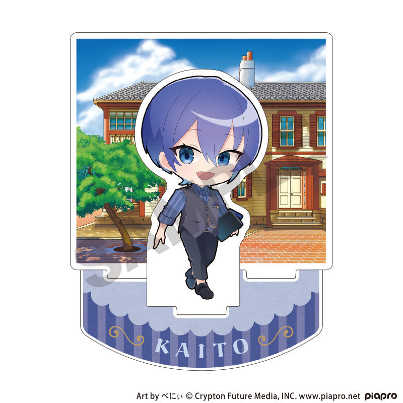 『初音ミク』ジオラマアクリルスタンド KAITO レトロ☆神戸2025 ミニキャラ