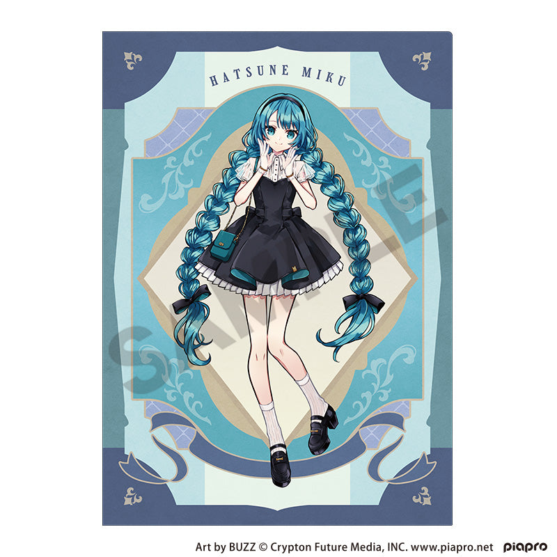 『初音ミク』シングルクリアファイル 初音ミク レトロ☆神戸2025
