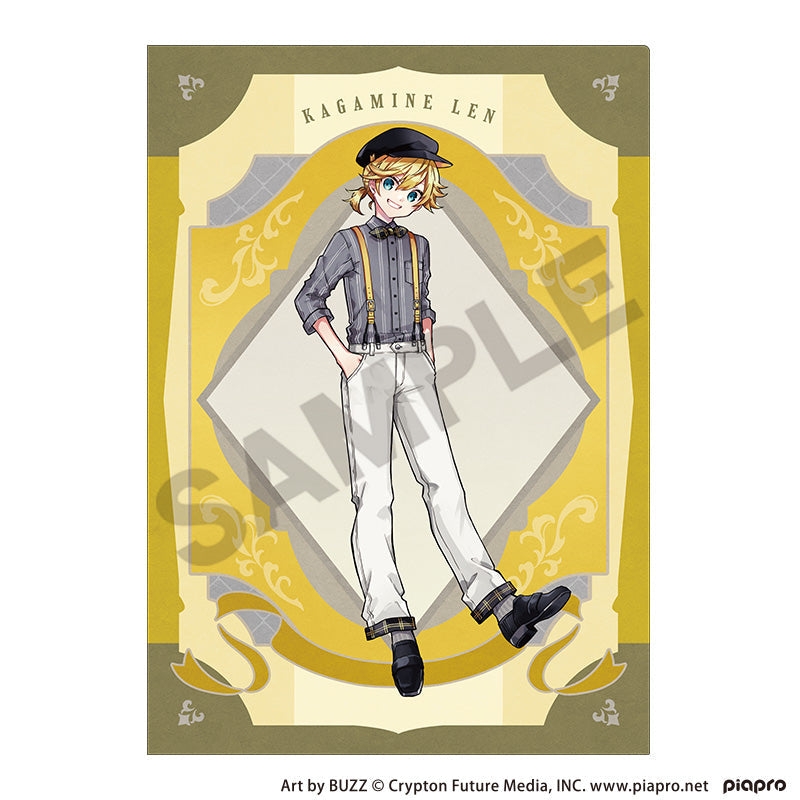 『初音ミク』シングルクリアファイル 鏡音レン レトロ☆神戸2025