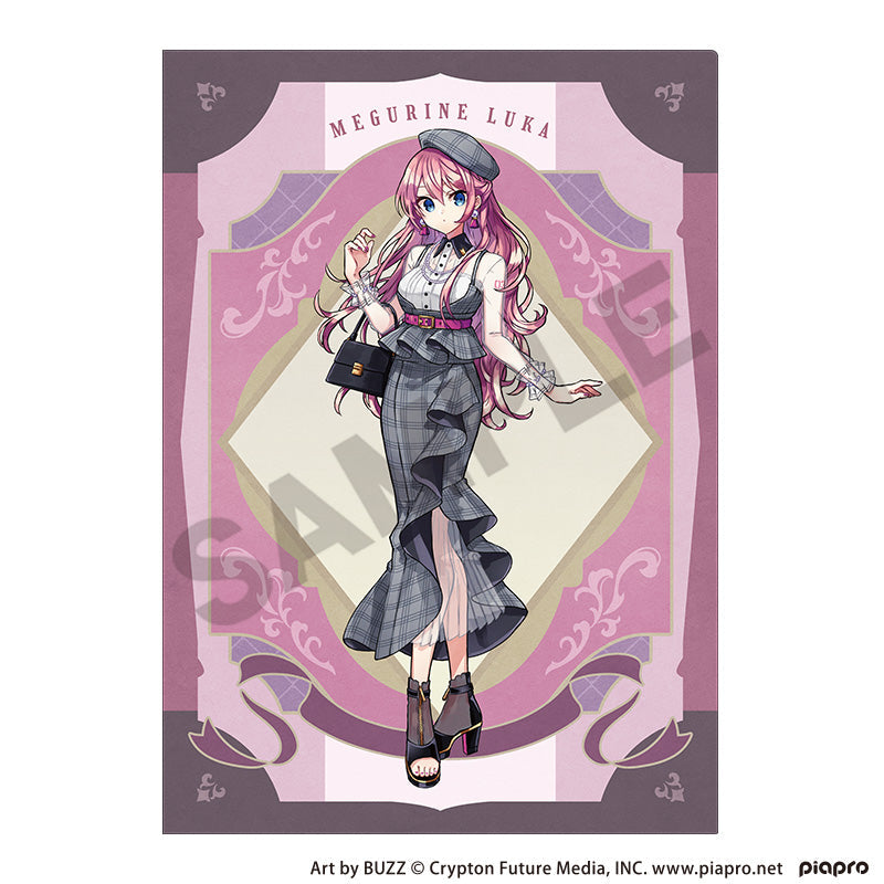 『初音ミク』シングルクリアファイル 巡音ルカ レトロ☆神戸2025