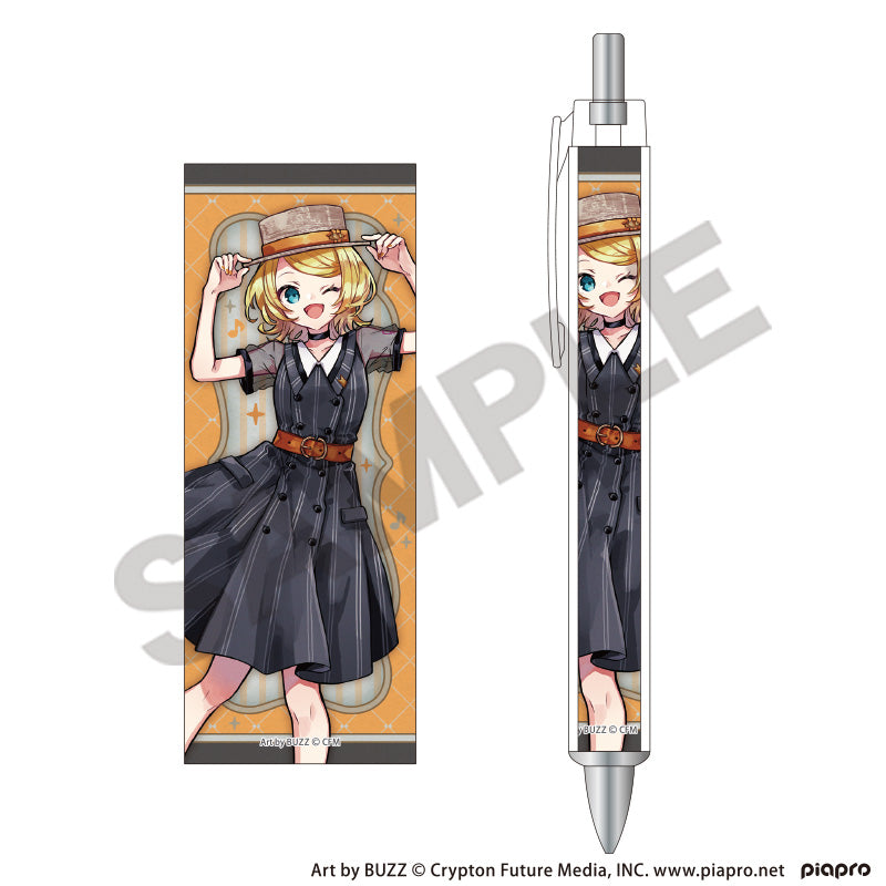 『初音ミク』太軸ボールペン 鏡音リン レトロ☆神戸2025