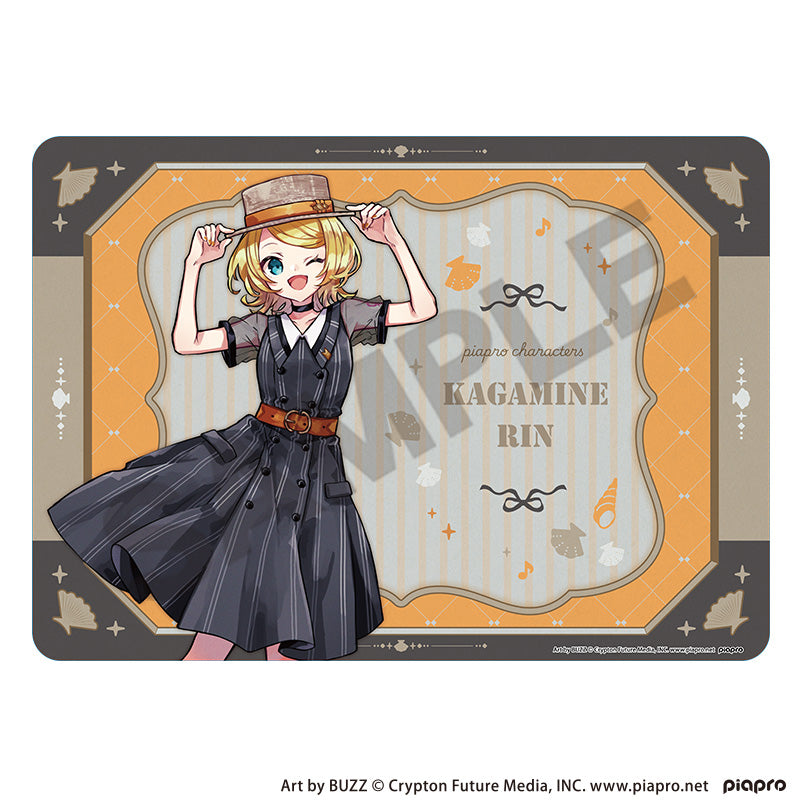 『初音ミク』ラバーマット 鏡音リン レトロ☆神戸2025