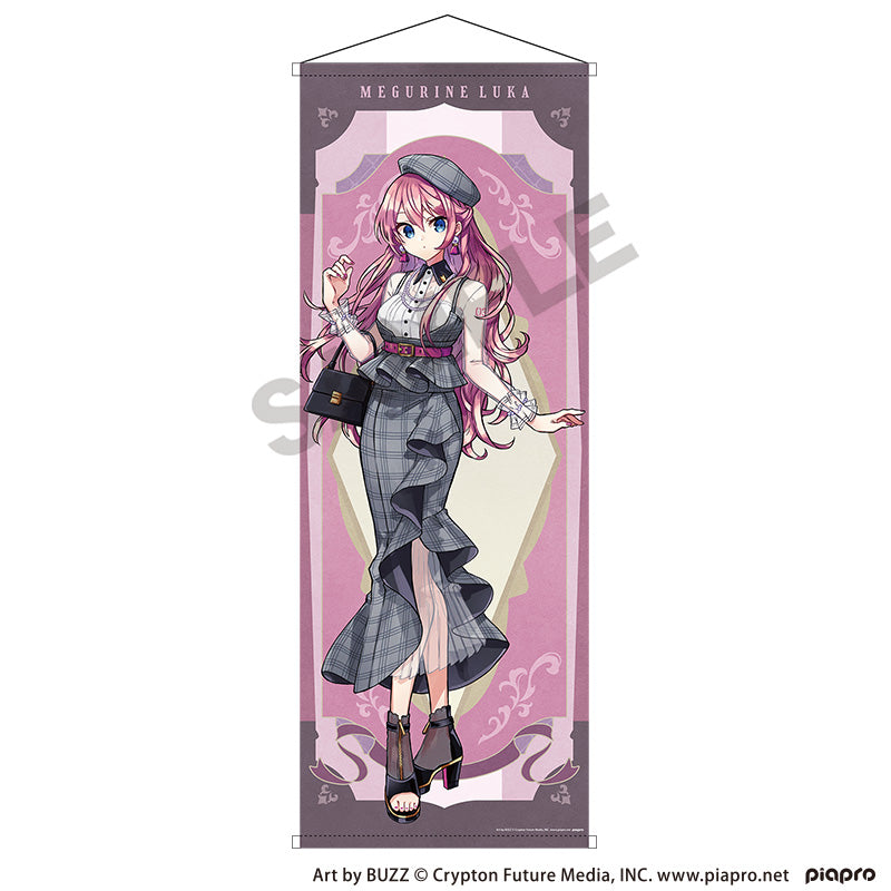 『初音ミク』等身大タペストリー 巡音ルカ レトロ☆神戸2025