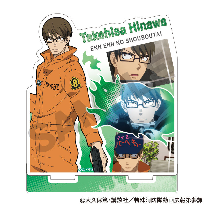 炎炎ノ消防隊 参ノ章_武久 火縄 BIG缶バッジ | 公式グッズ・公式