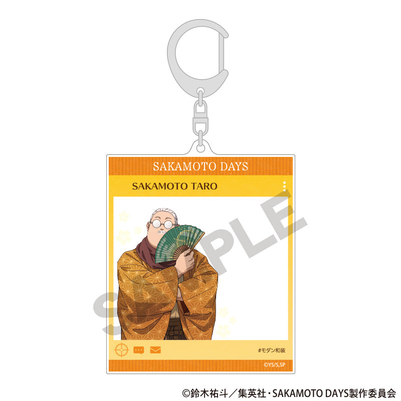 『SAKAMOTO DAYS』SNS風アクリルキーホルダー 坂本太郎A モダン和装