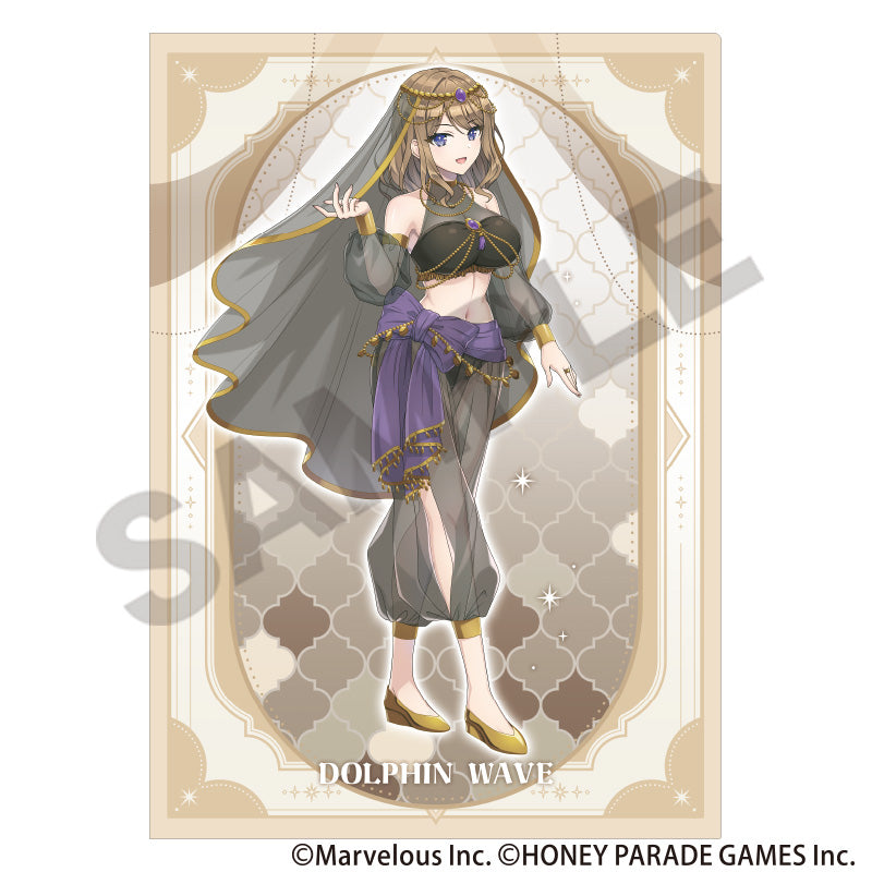 『ドルフィンウェーブ』シングルクリアファイル 住乃絵紫苑 踊り子