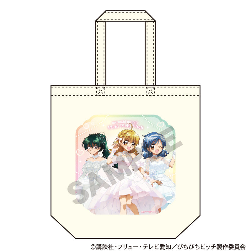 『ぴちぴちピッチ』トートバッグ 集合 パールドレス