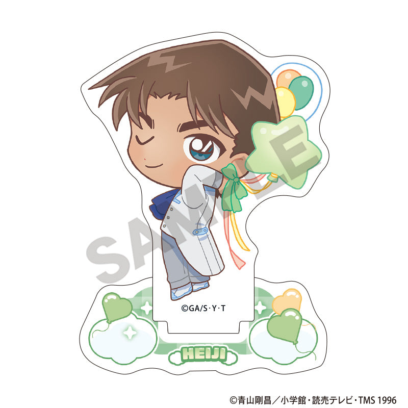 【レア・非売品】青山剛昌デザイン　母校　記念ファイル　名探偵コナン 名探偵コナン』シングルクリアファイル ピンク バルーン
