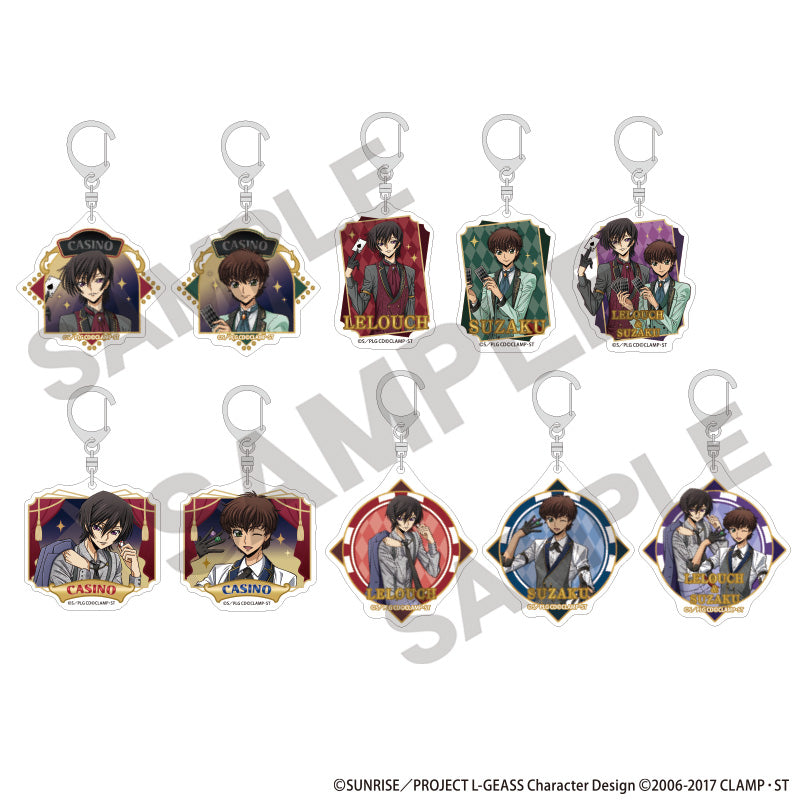 『コードギアス 反逆のルルーシュ』トレーディングアクリルキーホルダー カジノ【BOX】