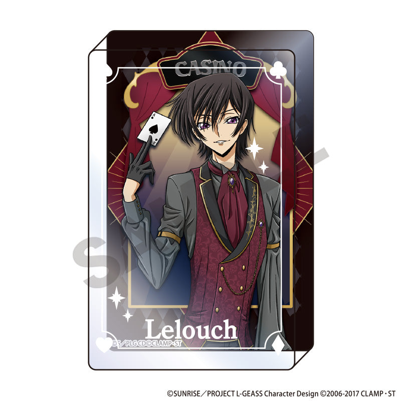 『コードギアス 反逆のルルーシュ』アクリルブロック ルルーシュ カジノA