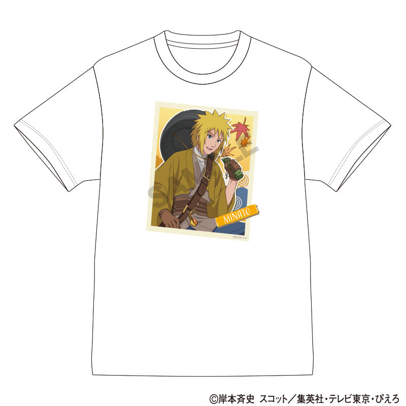 『NARUTO-ナルト- 疾風伝』Tシャツ 波風ミナト 旅人