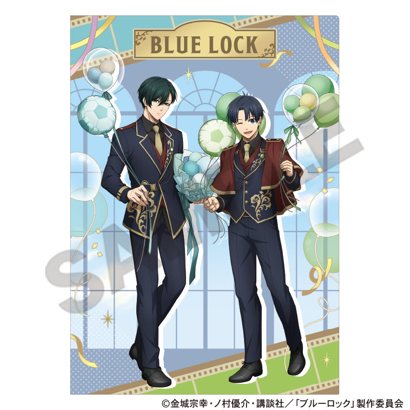 『ブルーロック』シングルクリアファイル 潔&凛 バルーン