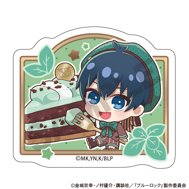 『ブルーロック』アクリルヘアクリップ 潔世一 きゃらペコチョコミント