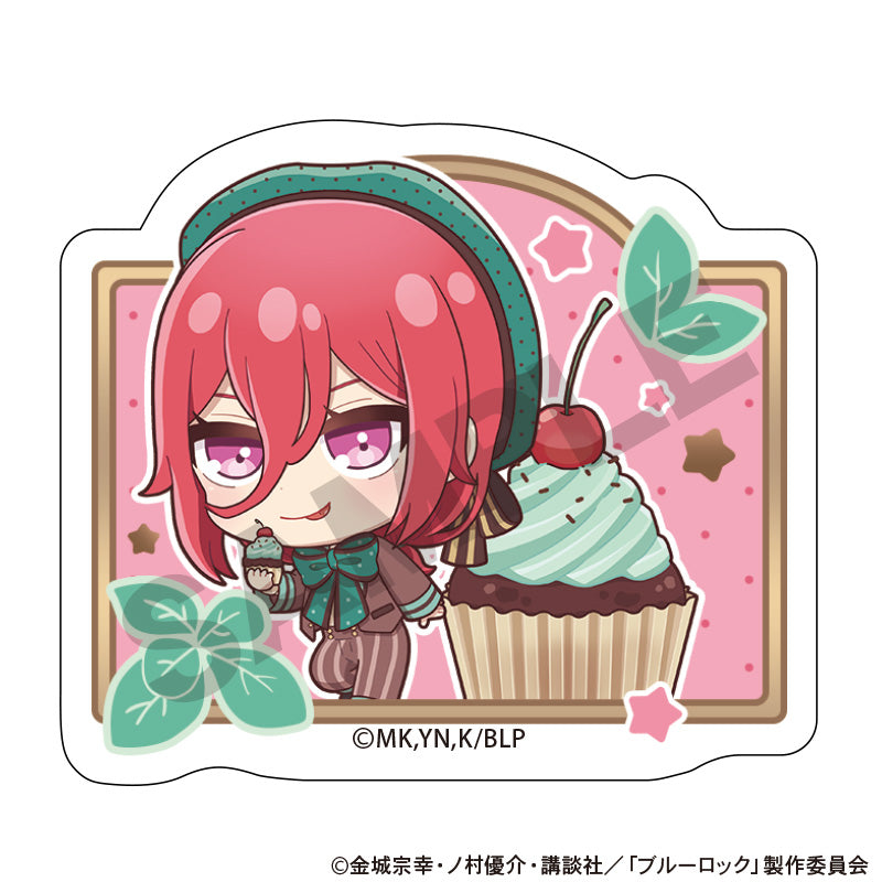 『ブルーロック』アクリルヘアクリップ 千切豹馬 きゃらペコチョコミント