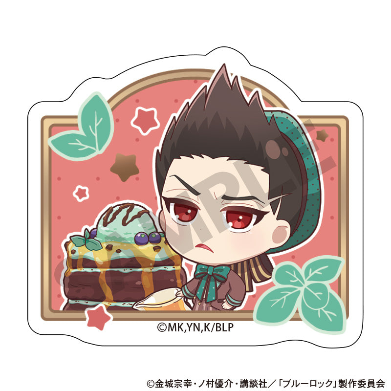 『ブルーロック』アクリルヘアクリップ 馬狼照英 きゃらペコチョコミント