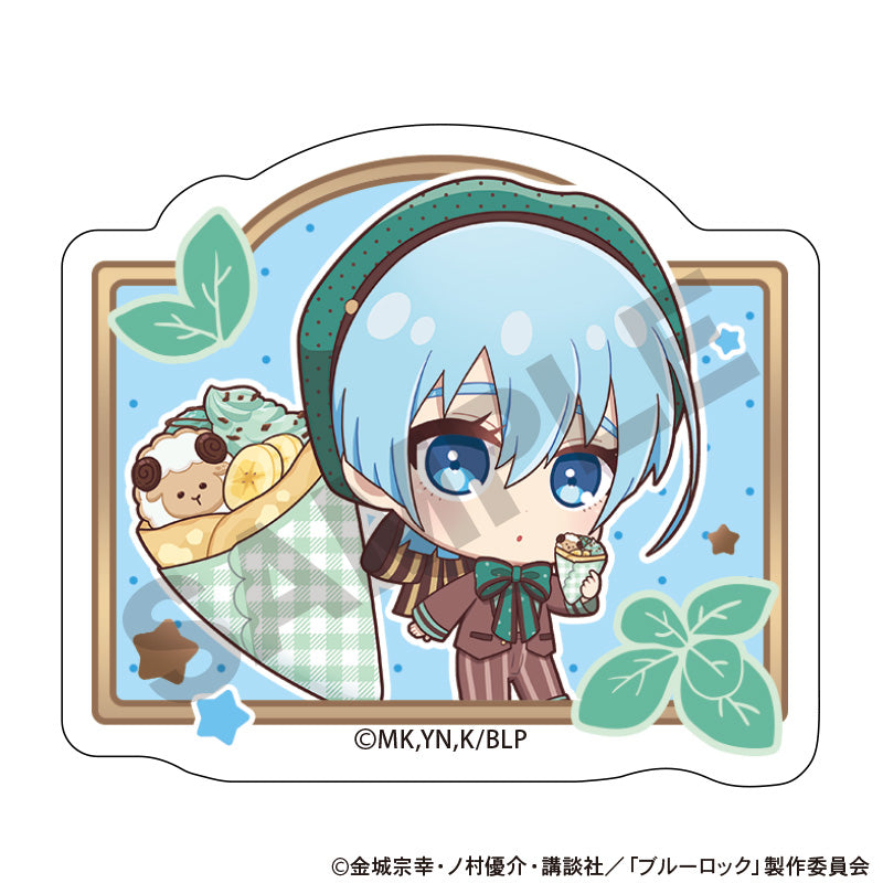 『ブルーロック』アクリルヘアクリップ 氷織羊 きゃらペコチョコミント