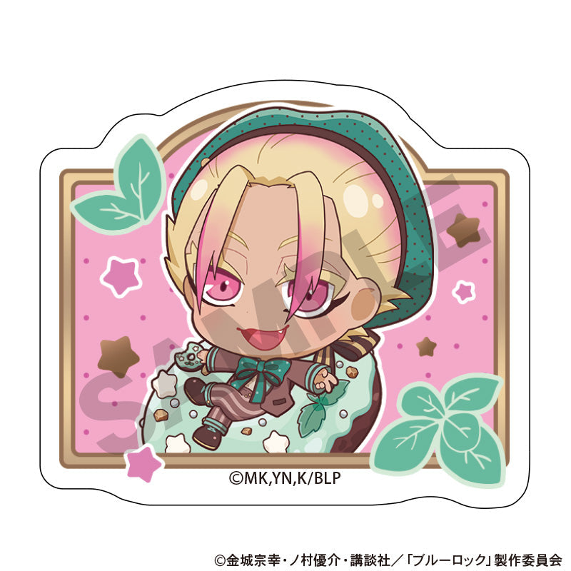 『ブルーロック』アクリルヘアクリップ 士道龍聖 きゃらペコチョコミント