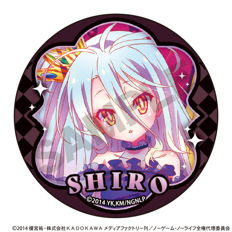 ノーゲーム・ノーライフ』トレーディング缶バッジ 玉座【BOX】 - Anime