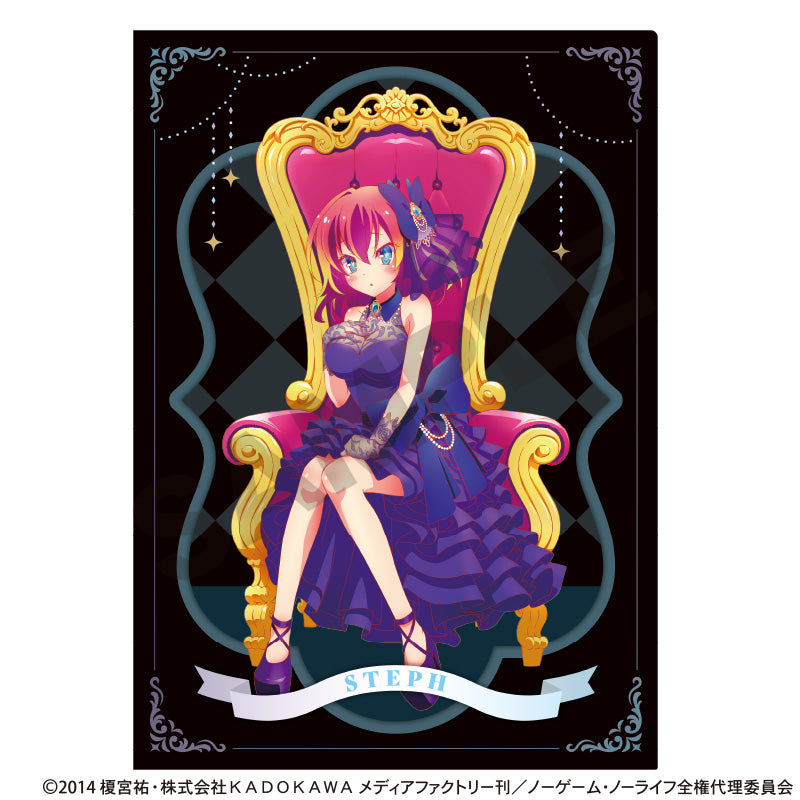 『ノーゲーム・ノーライフ』シングルクリアファイル ステファニー・ドーラ 玉座