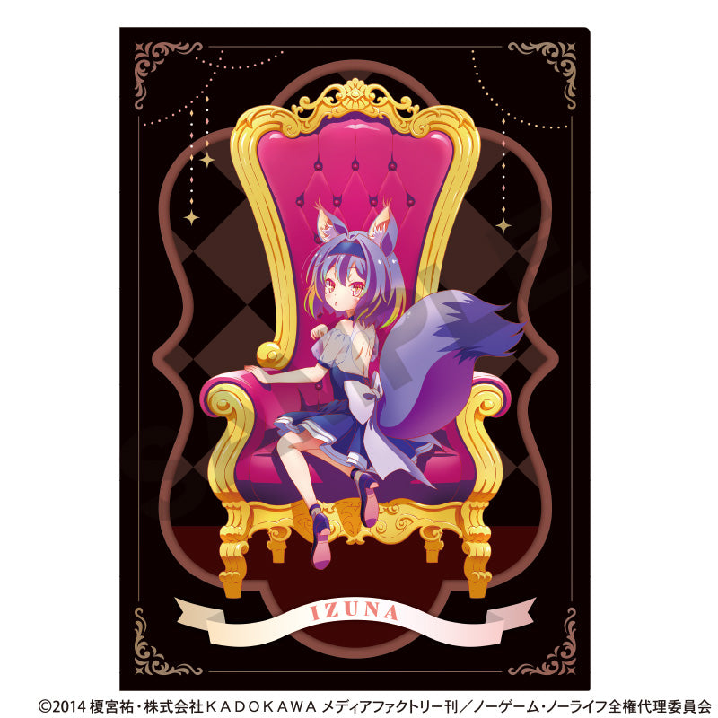 『ノーゲーム・ノーライフ』シングルクリアファイル 初瀬いづな 玉座