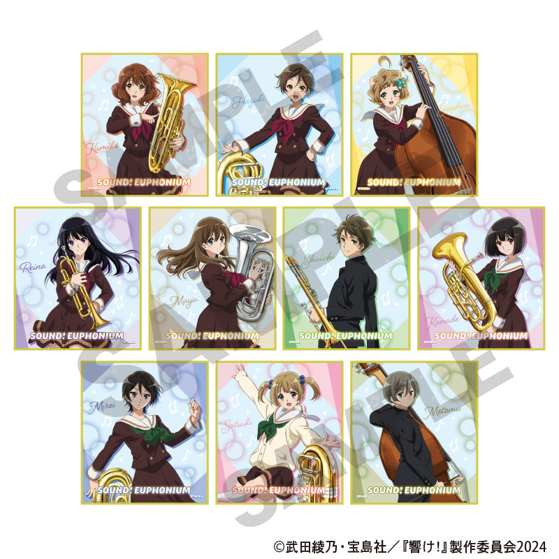 響け!ユーフォニアム』トレーディングクリアミニ色紙【BOX】 – Anime