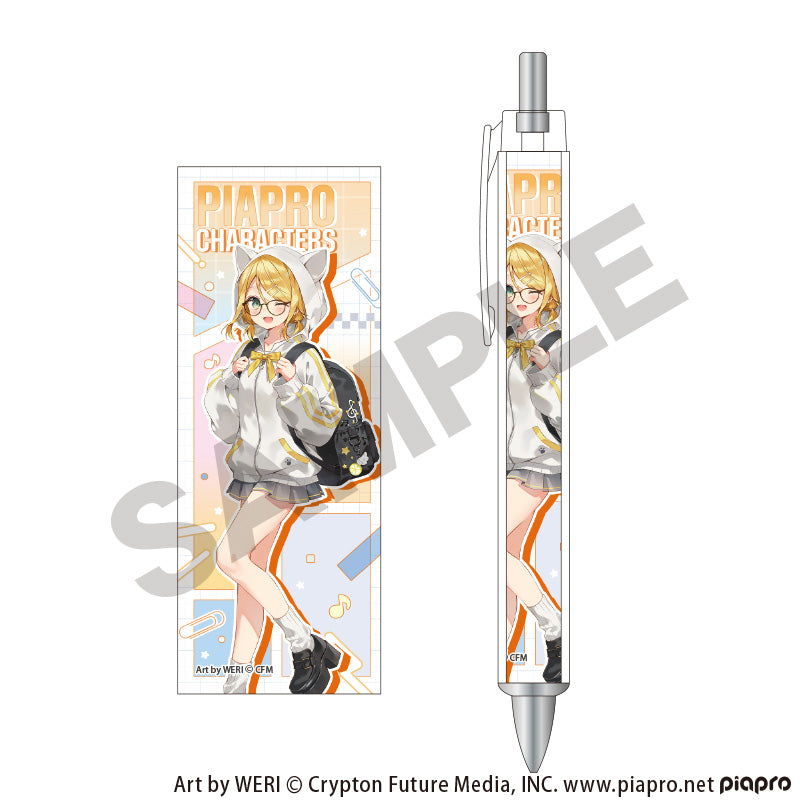 『初音ミク』太軸シャープ 鏡音リン メガネスタイル