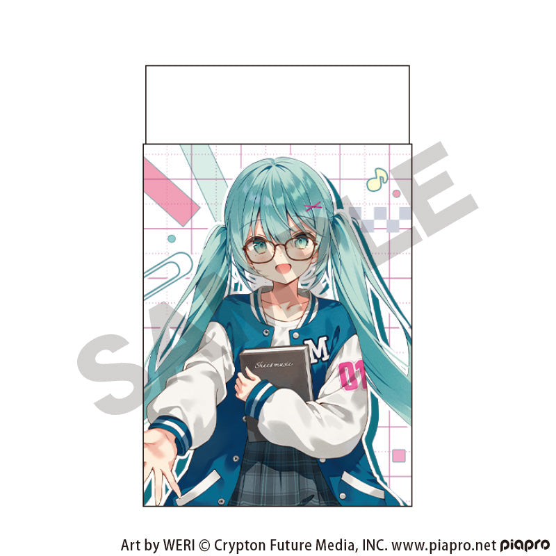 『初音ミク』まとまるくん消しゴム メガネスタイル