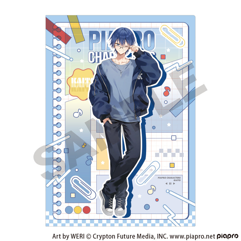 『初音ミク』シングルクリアファイル KAITO メガネスタイル