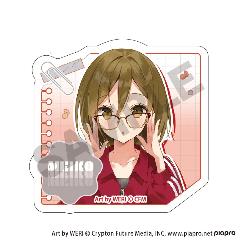 『初音ミク』アクリルヘアクリップ MEIKO メガネスタイル