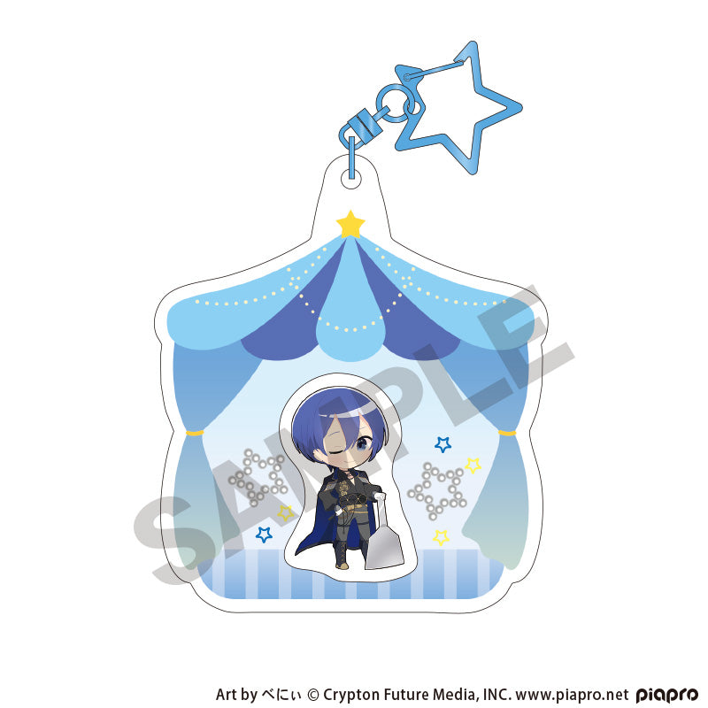 『初音ミク』エアインキーチェーン KAITO ブラックサーカスミニキャラ