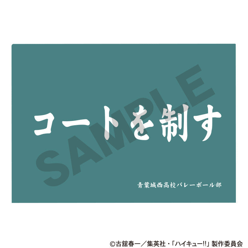 『ハイキュー!!』シングルクリアファイル 青葉城西高校
