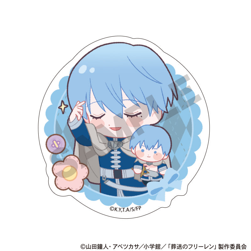 『葬送のフリーレン』アクリルクリップ ヒンメル 自分 ぬいぐるみ抱っこ