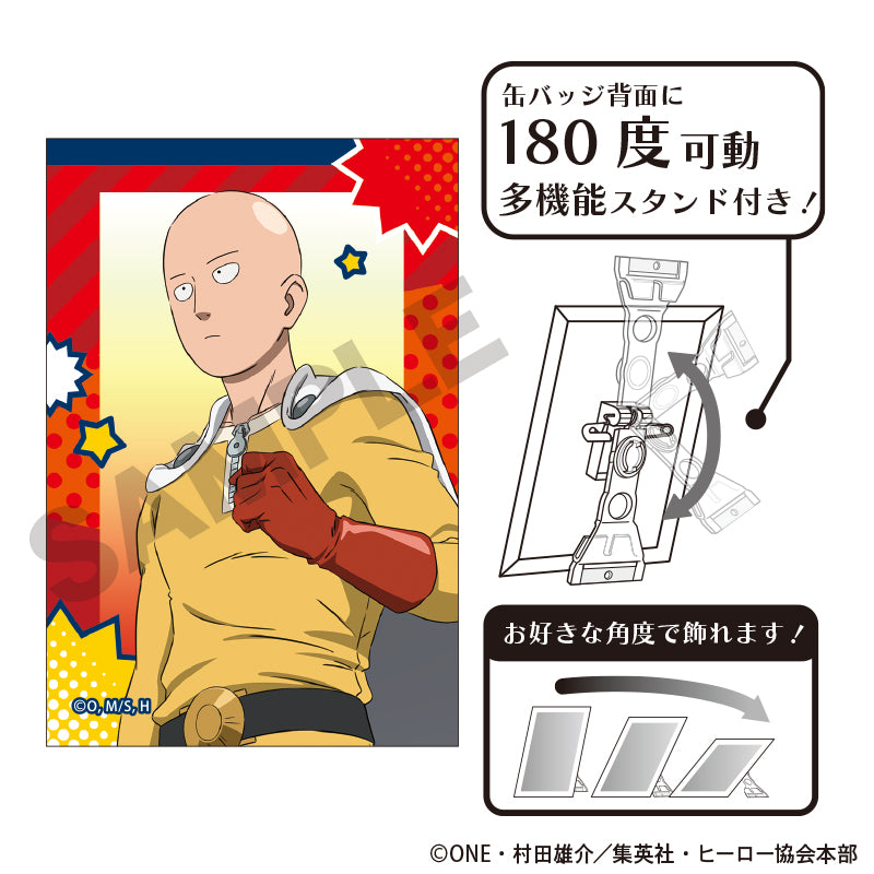 ワンパンマン』アート缶バッジ 戦慄のタツマキ – Anime Store JP