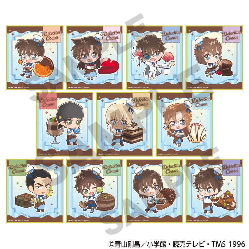 『名探偵コナン』トレーディングミニ色紙 きゃらペコ ショコラティエ【BOX】