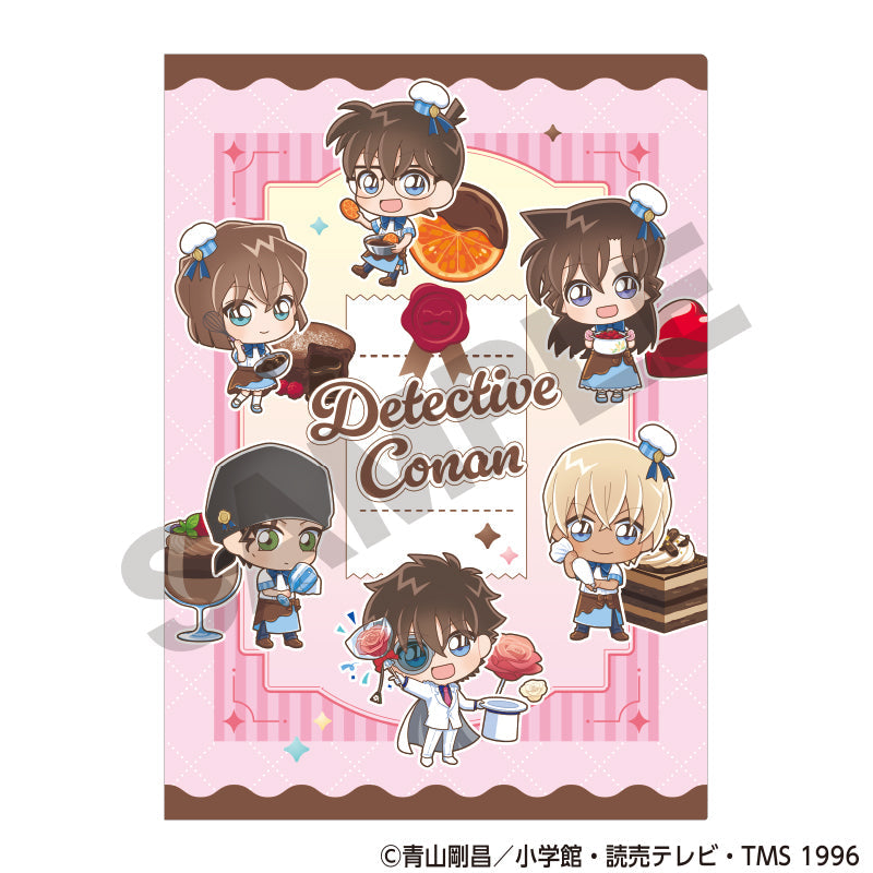 『名探偵コナン』シングルクリアファイル ピンク きゃらペコ ショコラティエ