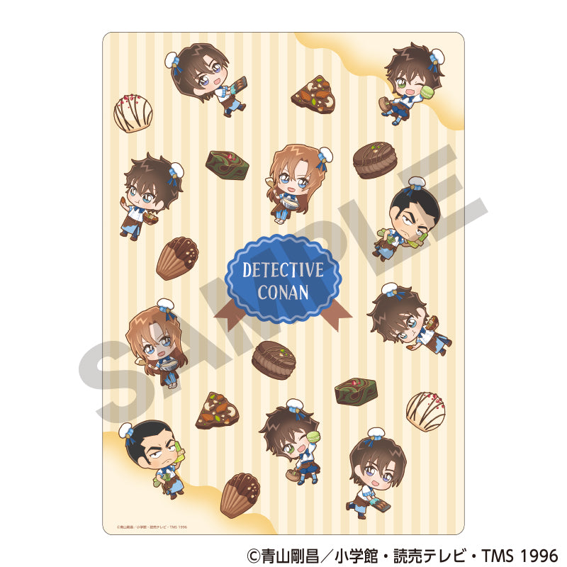 『名探偵コナン』下敷き ホワイト きゃらペコ ショコラティエ